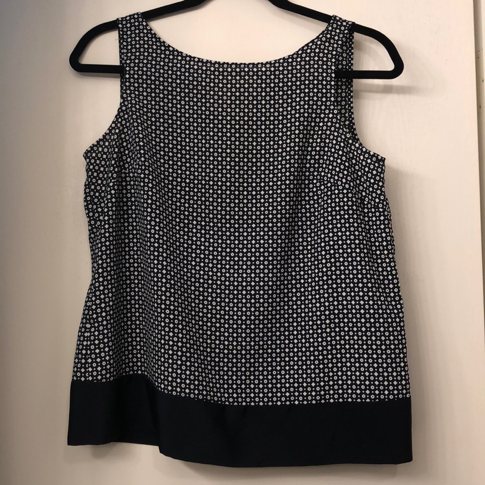 Loft sleeveless blouse